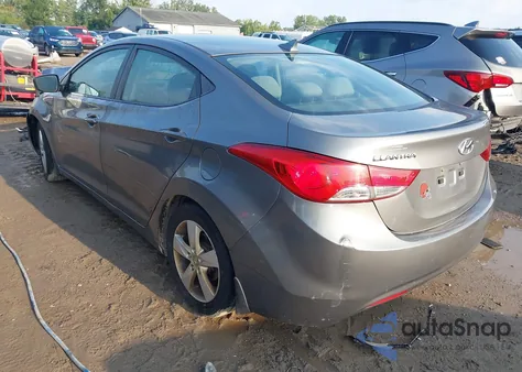 2013 Hyundai Elantra Gls из США, поврежденный, VIN 5NPDH4AE9DH404676